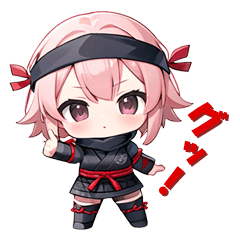 Ninja girl Nagisa (Apprentice)