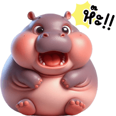 MooAung Hippo Cute 8