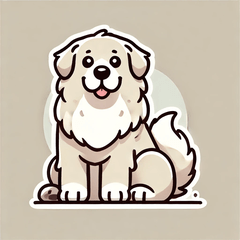 "Puppy, So Cute Sticker