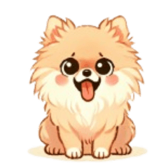 Pomeranian Irasuto sticker