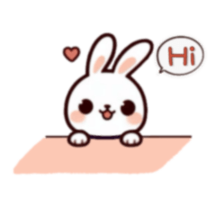 ウサギのビビー - LINE スタンプ | LINE STORE