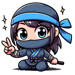 Adorable Female Ninja Kunoichi Sushi