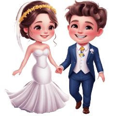 結婚祝賀