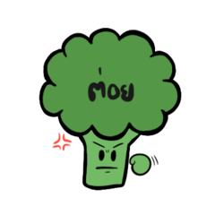 Angry Sleepy Baby Broccoli