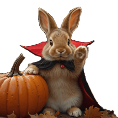 pop-up rabit halloween