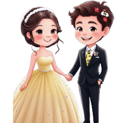 快樂的結婚誌喜