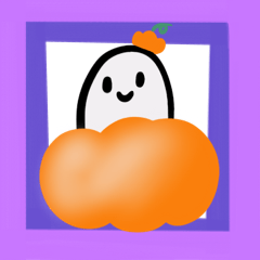 Ghost Bubble Boo Halloween Autumn