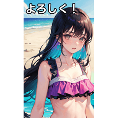 earrings swimsuit girls