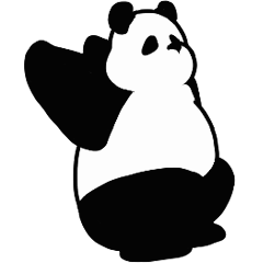 the panda animated stickers 2.0