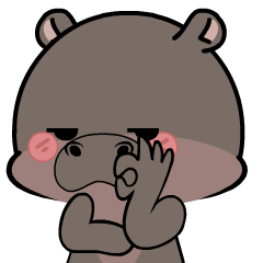 Baby Hippo 5 : Animated Stickers