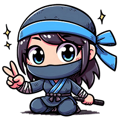 Cute Female Ninja Kunoichi Sushi Tokyo