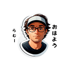 ramu--san's sticker by Tsukusuta bg4b