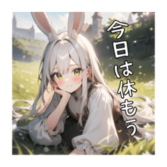 Otherworldly Animal Girls(White Rabbit)