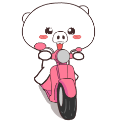 White Pig 3 : Animated Stickers