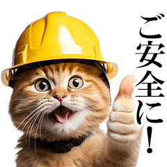 *Real cat construction site(honorific)