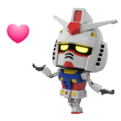 GUNPLA-KUN Sticker – LINE stickers | LINE STORE