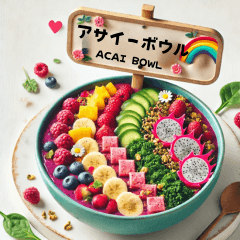 Delicious colorful foods!