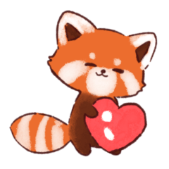 Little red panda:Fufu