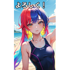 Summer sea vacation swimsuit girls