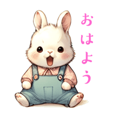 Baby Cute Cute Bunny