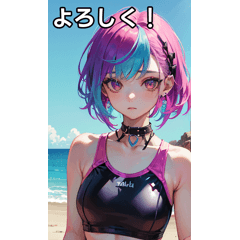 summer sea earrings swimsuit girls