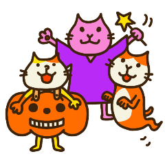 Halloween Happy Cats