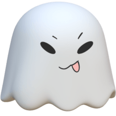 3D little ghost