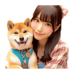 Shiba Inu and Girls [Arrangement OK]