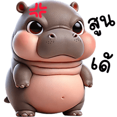 Moo Dang Little Hippo V.1 (Isan)