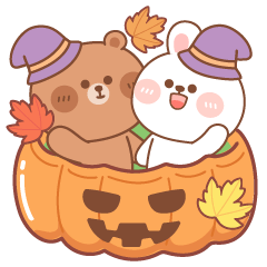 カナとカキ : 秋とハロウィン