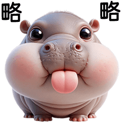 MooDoong Baby chubby Hippo 2 [TW]