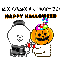 Mofumofunotami Bichon  Happy Halloween