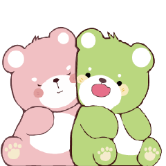 熊米與熊果的-情侶貼圖01
