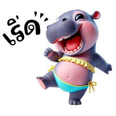 น้องหมูนุ่ม:หน้าร้อนน่ารัก (mini)