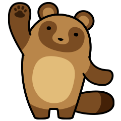 [bulu] Raccoons Stickers 1