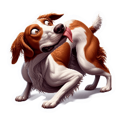 Brittany spaniel feelings