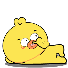 Weird Yellow Chick 3 : Animated Stickers