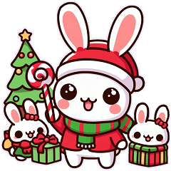 Festive Bunnies and Seasonal Fun