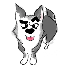 [Husky] Stickers