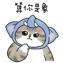 奶油小生的諧音梗(虎斑貓)