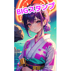 rock punk yukata girl