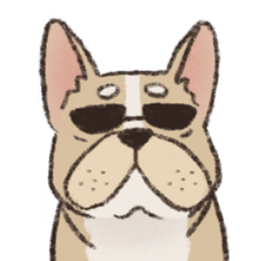 french bulldog with sunglasses