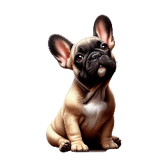 [For arrangement] french bulldog