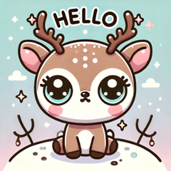 Caring Reindeer @SFW