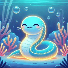 Cheerful Electric Eel @SFW