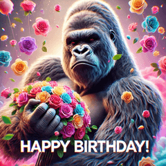 Celebration Gorilla-kun