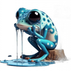 Poison Dart Frog Cute Sticker