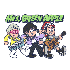 Mrs. GREEN APPLE #8 – LINE stickers | LINE STORE Mrs. GREEN APPLE #8 – LINE stickers | LINE STORE