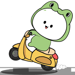 Weird Cos Frog : Animated Stickers