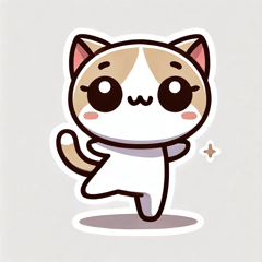 Playful Cat Stickers!